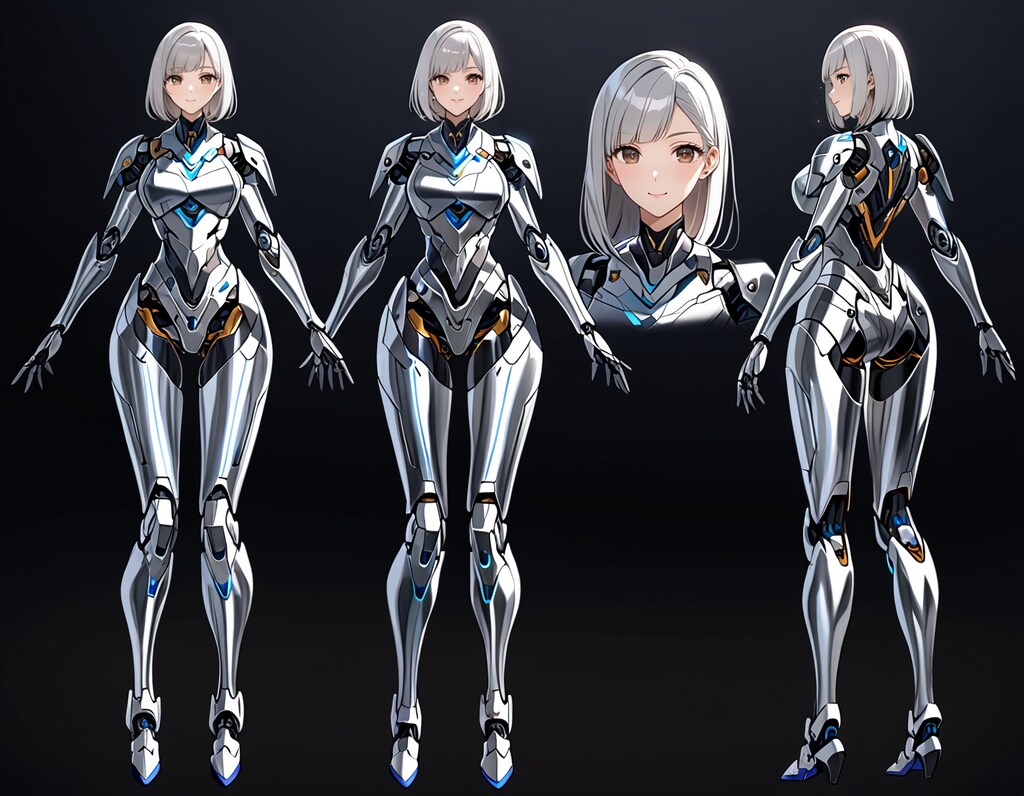 三面図にならないメカ子