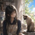 波夷羅ねずは、黒いゴムを脱ぎ捨てて自分自身に戻る。 2枚目