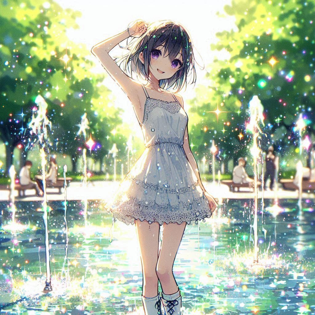 水に憩う