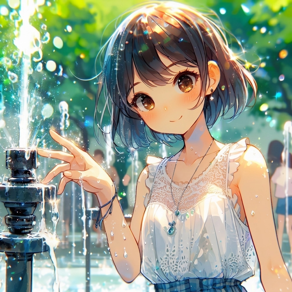 水に憩う