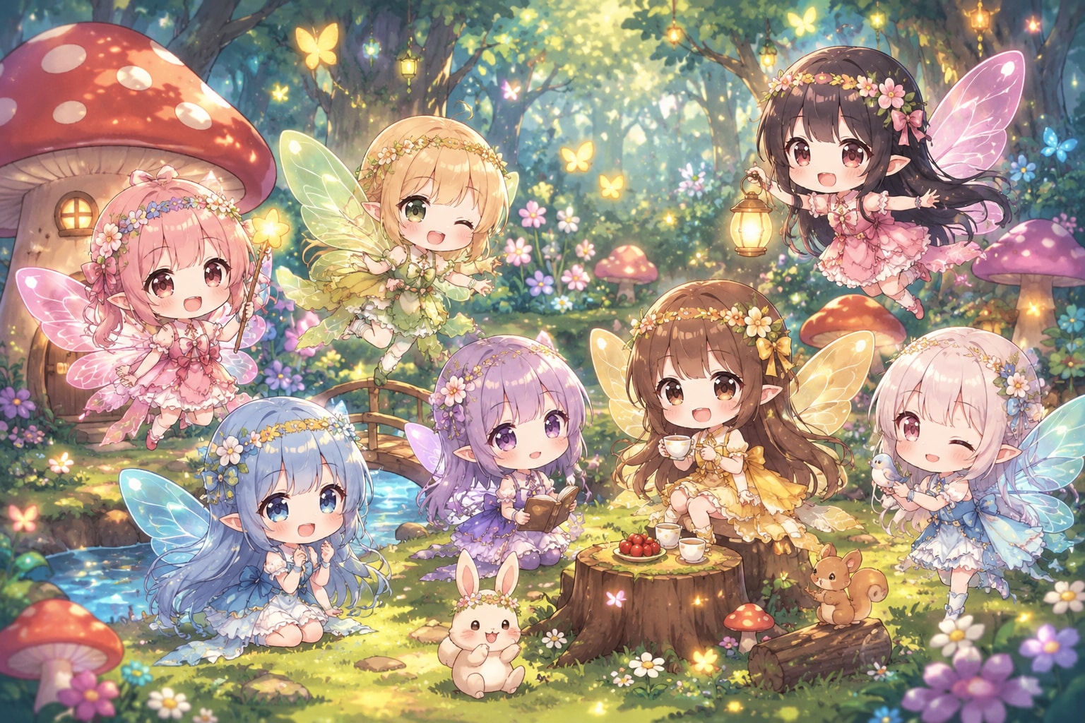 【#フェアリーフェス】森の妖精さん