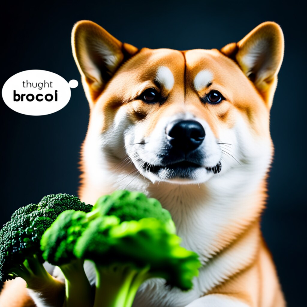 ブロッコリー犬