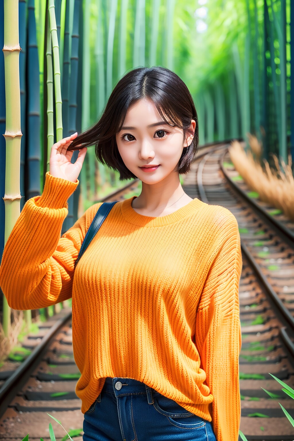 倉吉線廃線跡 | chichi-pui（ちちぷい）AIグラビア・AIフォト専用の投稿＆生成サイト