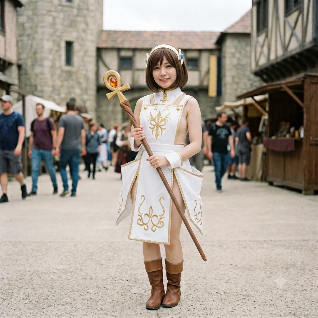 ドラゴンクエスト 女僧侶のコスプレ