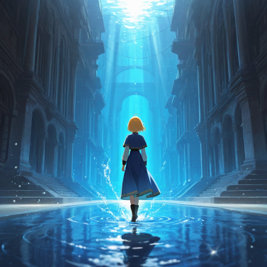 水中世界の水たまり