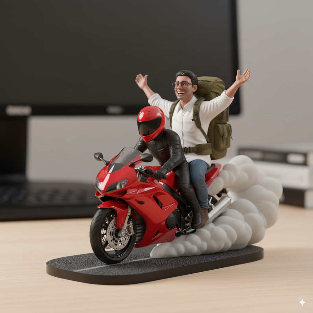 例のシェフフィギュア。