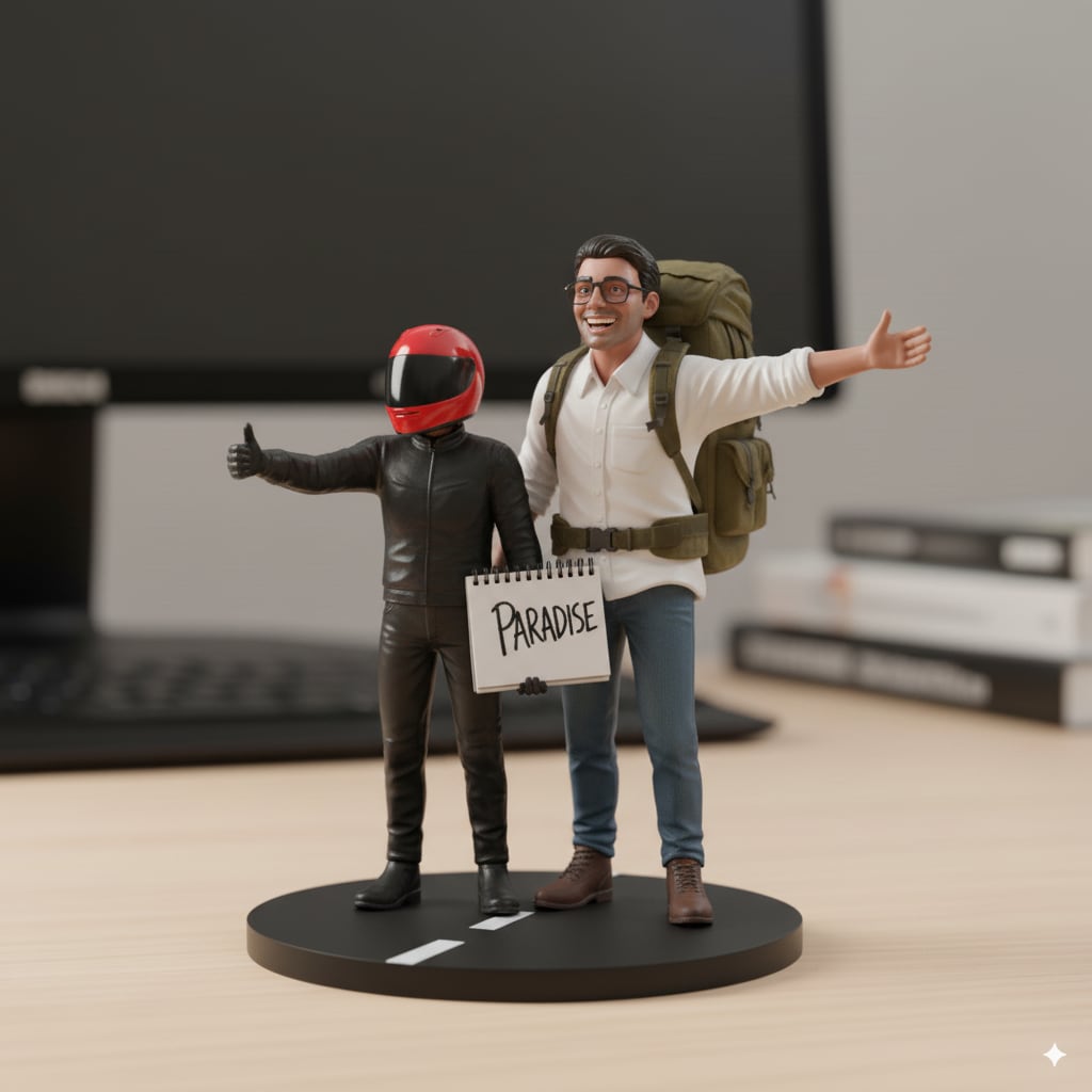 例のシェフフィギュア。