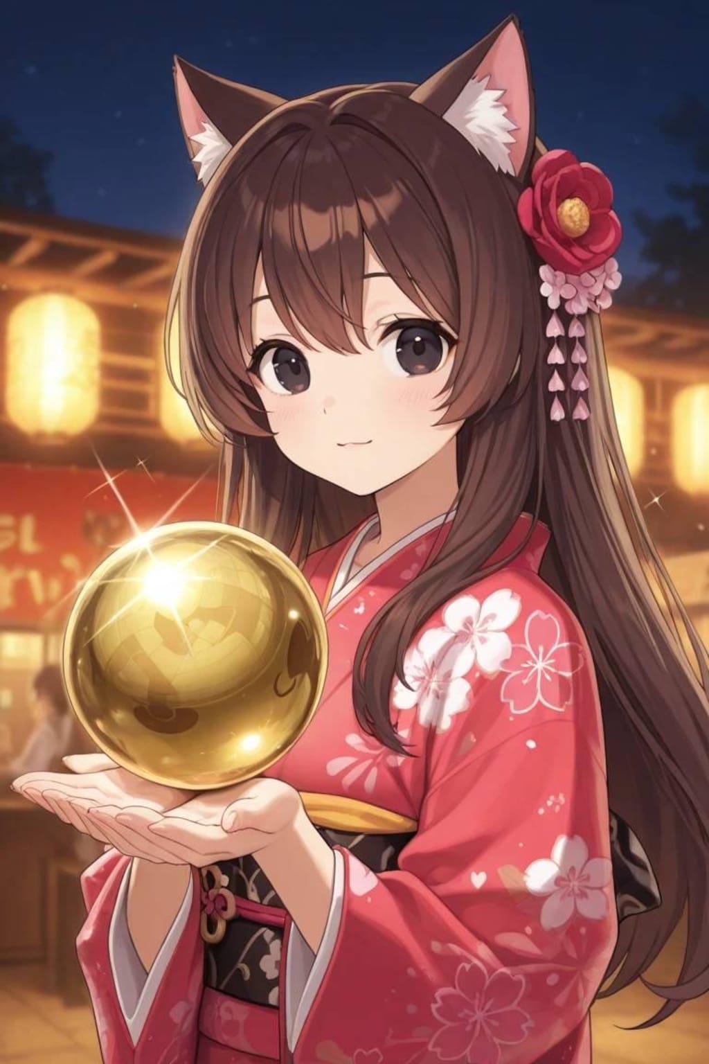お昼のゴールデンボール