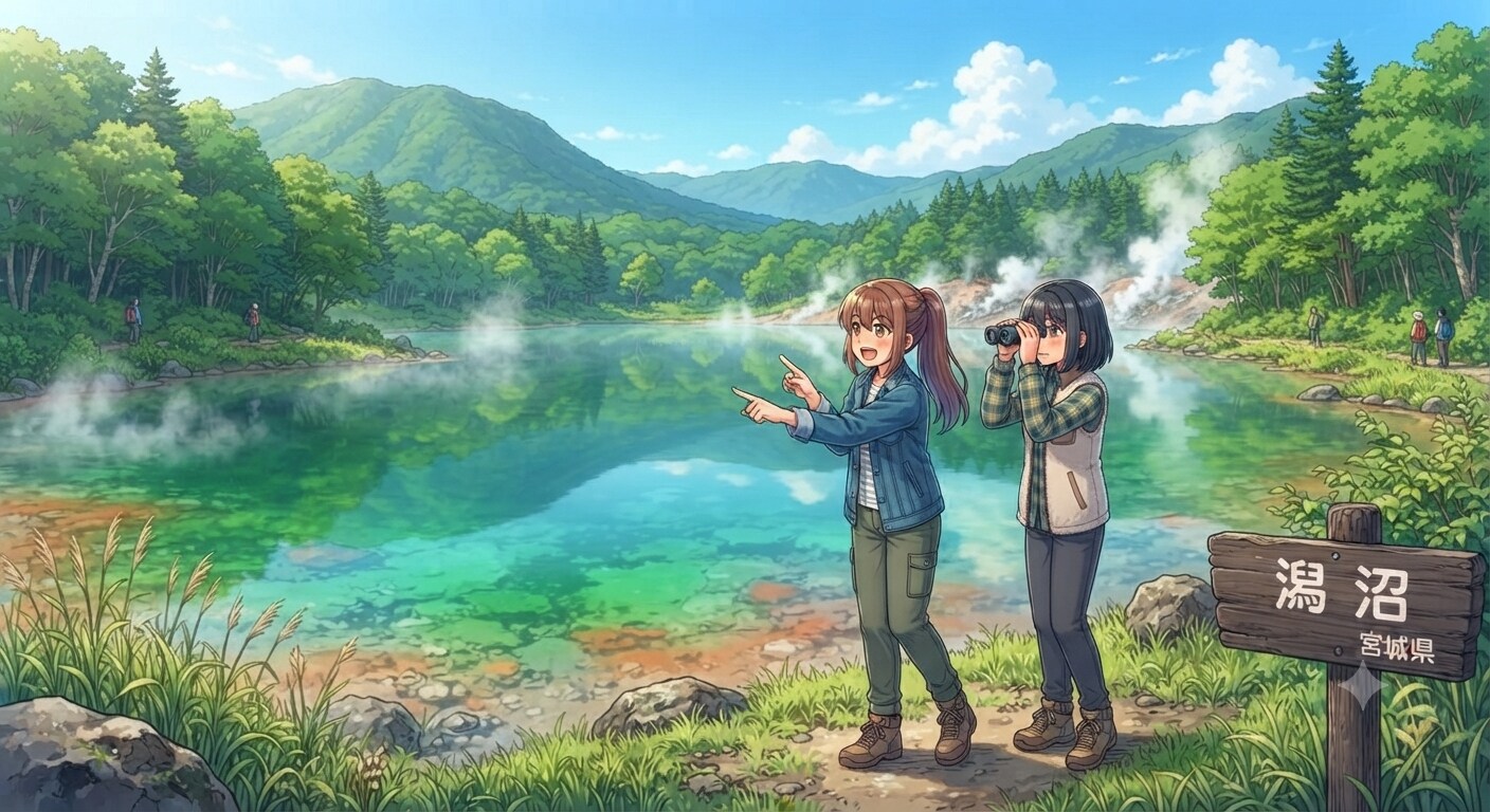 潟沼・愛子大仏(宮城県)