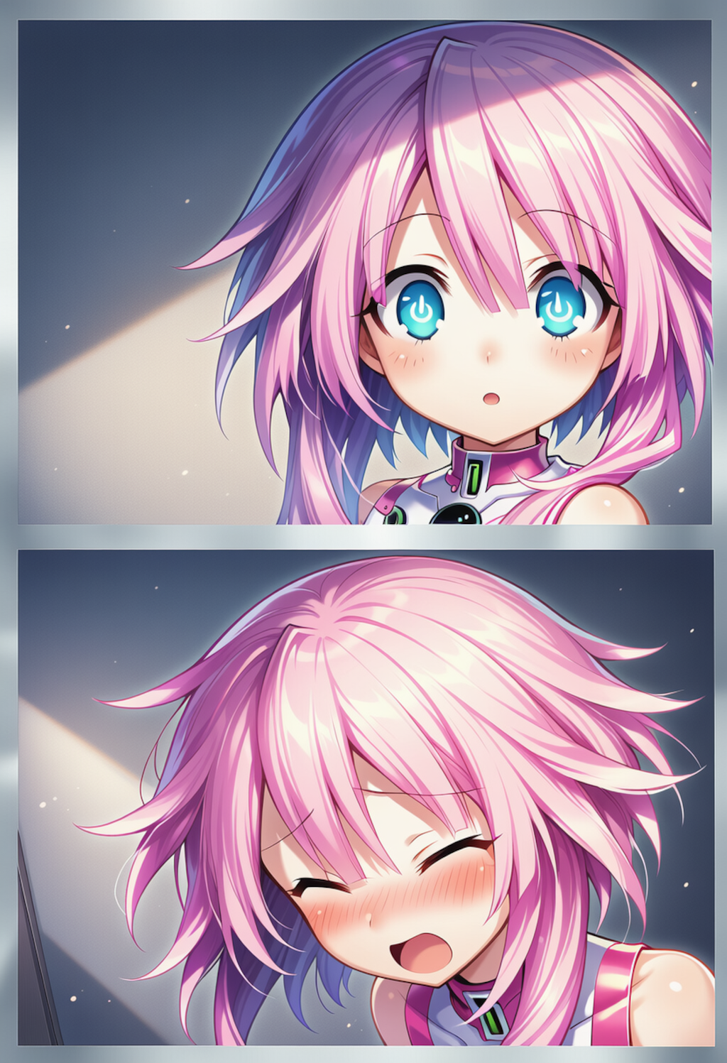 赤面のけぞり