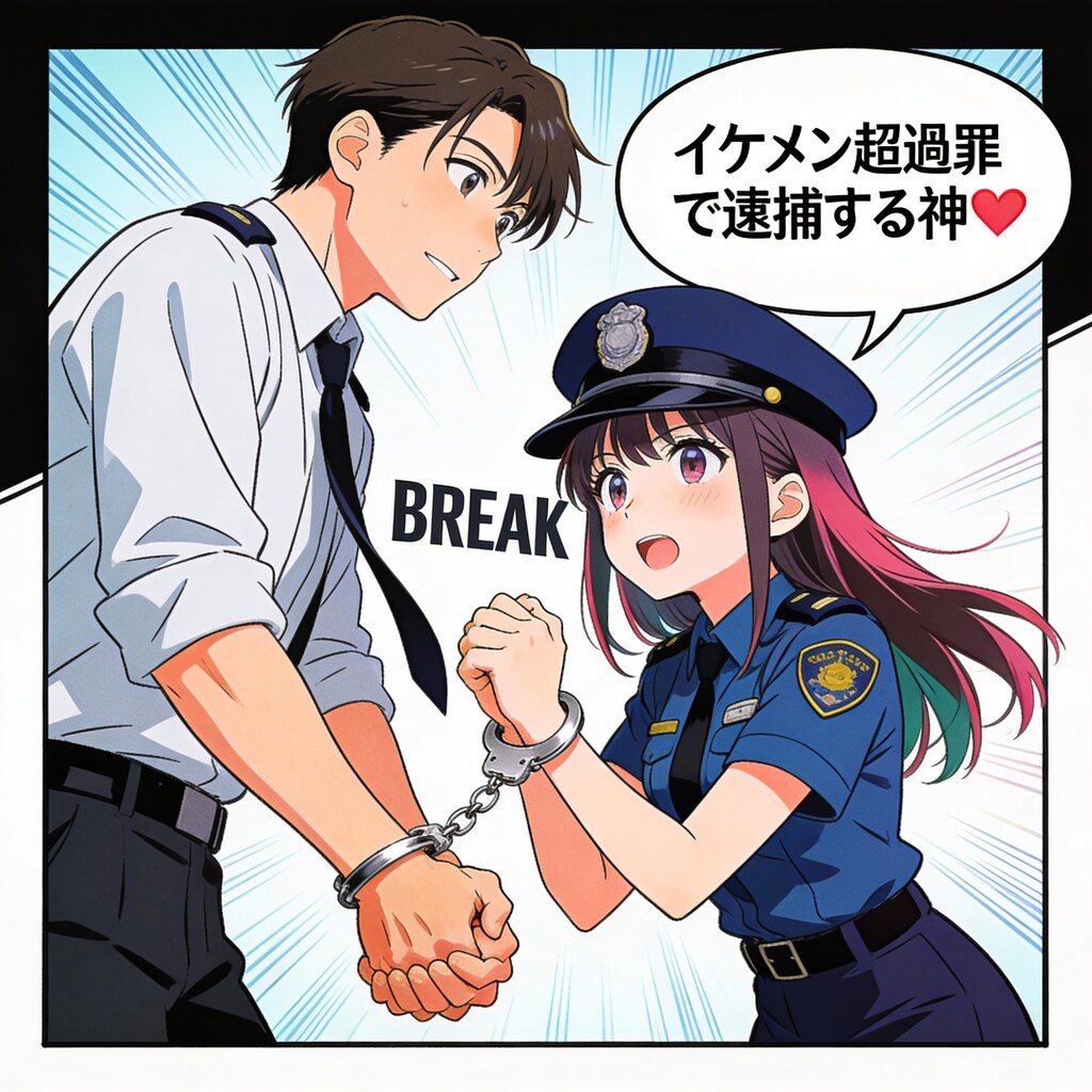 あなたのハ―トを逮捕する❤️