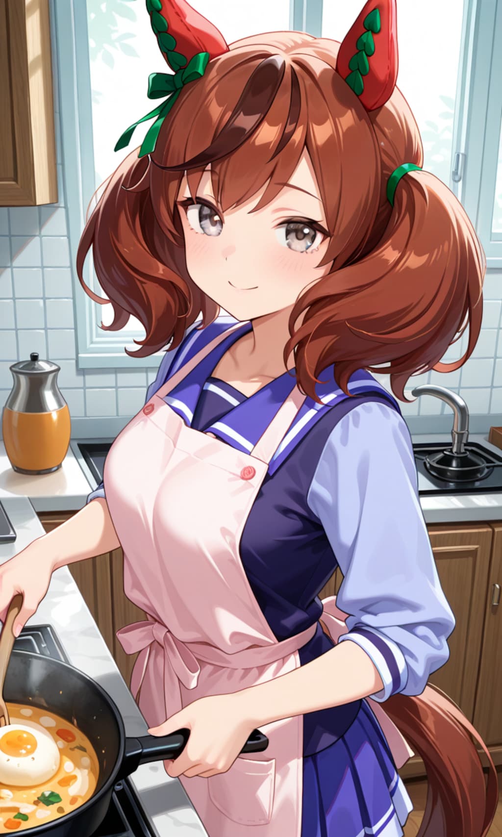 ご飯を作ってくれるネイチャさん