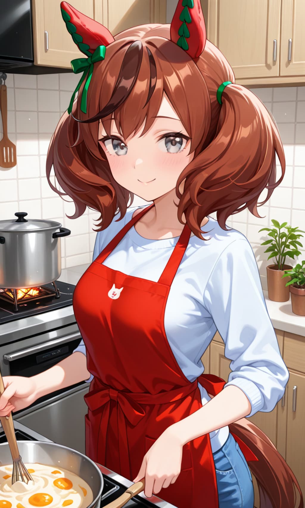 ご飯を作ってくれるネイチャさん