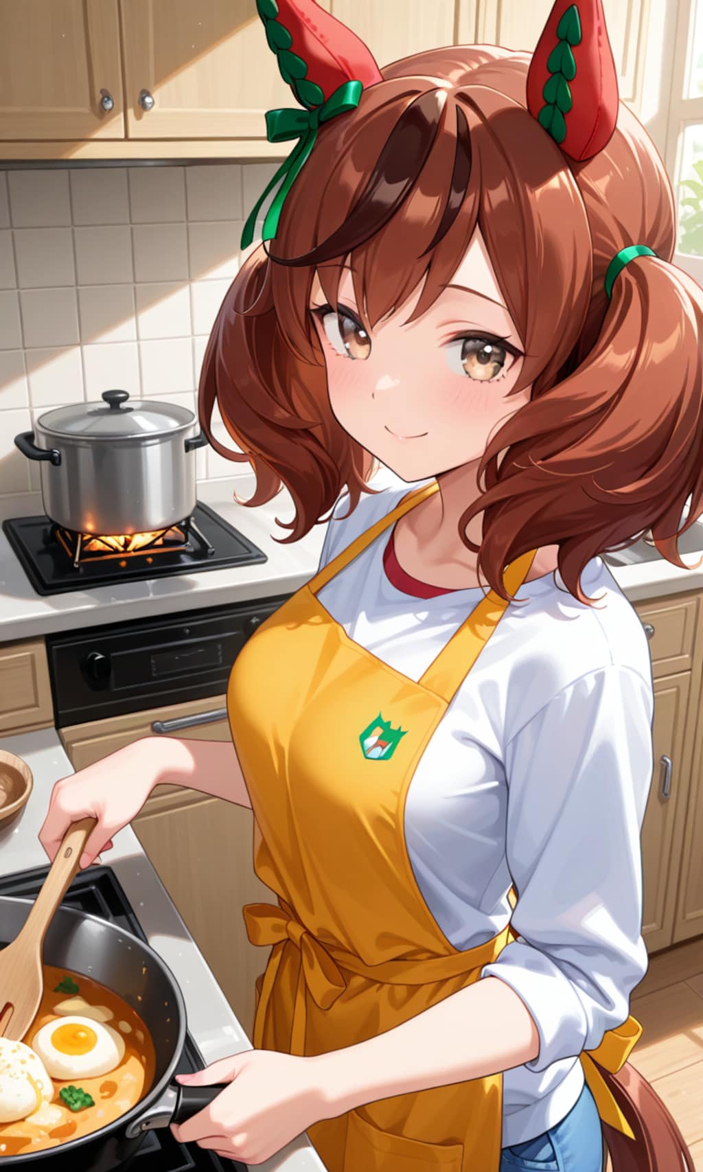 ご飯を作ってくれるネイチャさん