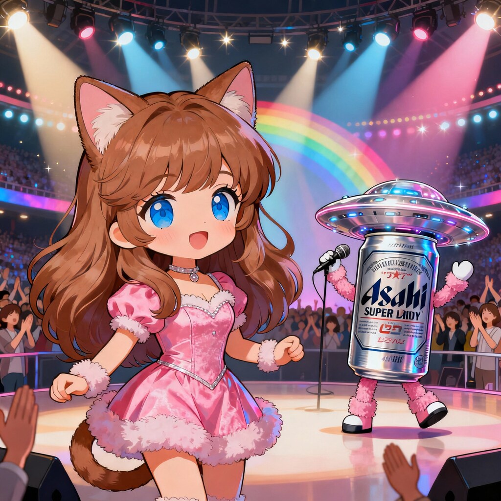 ピンク・レディー風の小さな女の子