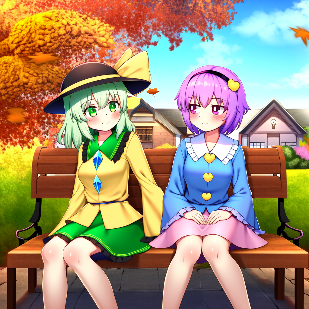 秋の古明地姉妹