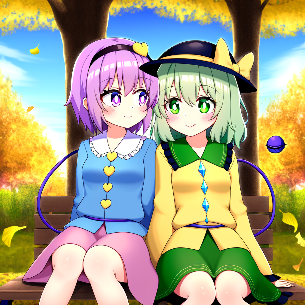 秋の古明地姉妹