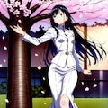 桜の舞う頃のCAPEさん 2枚目