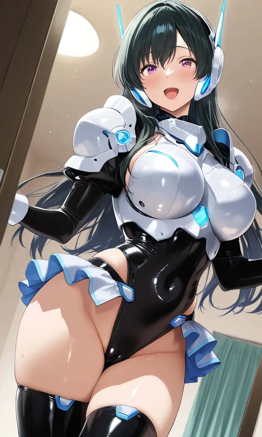 SF近未来なレオタード騎士