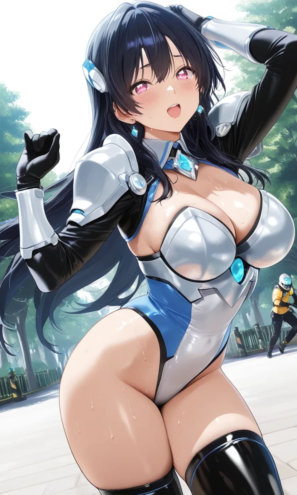 SF近未来なレオタード騎士