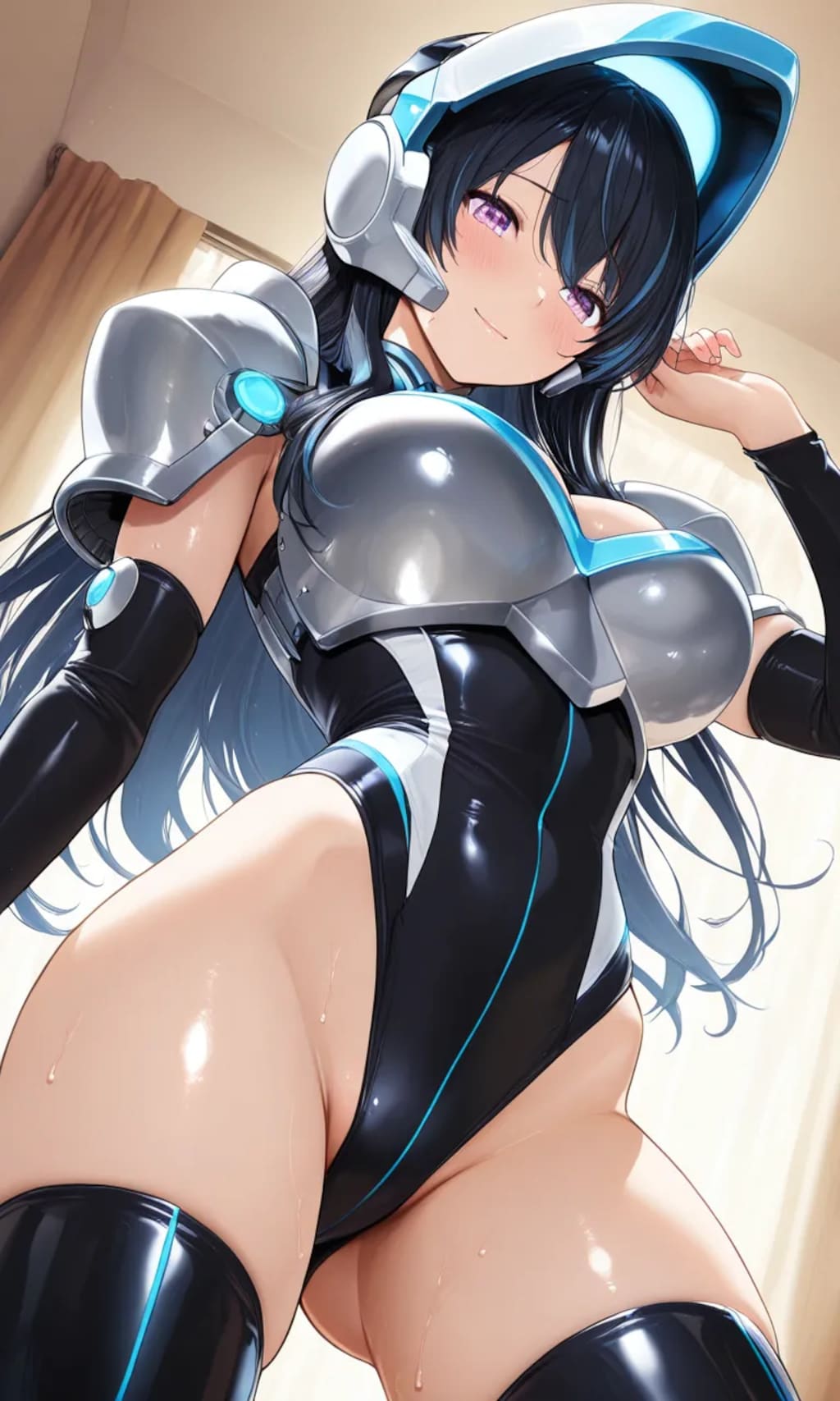 SF近未来なレオタード騎士