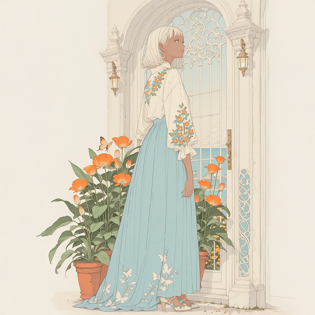 ベネチアの窓辺b