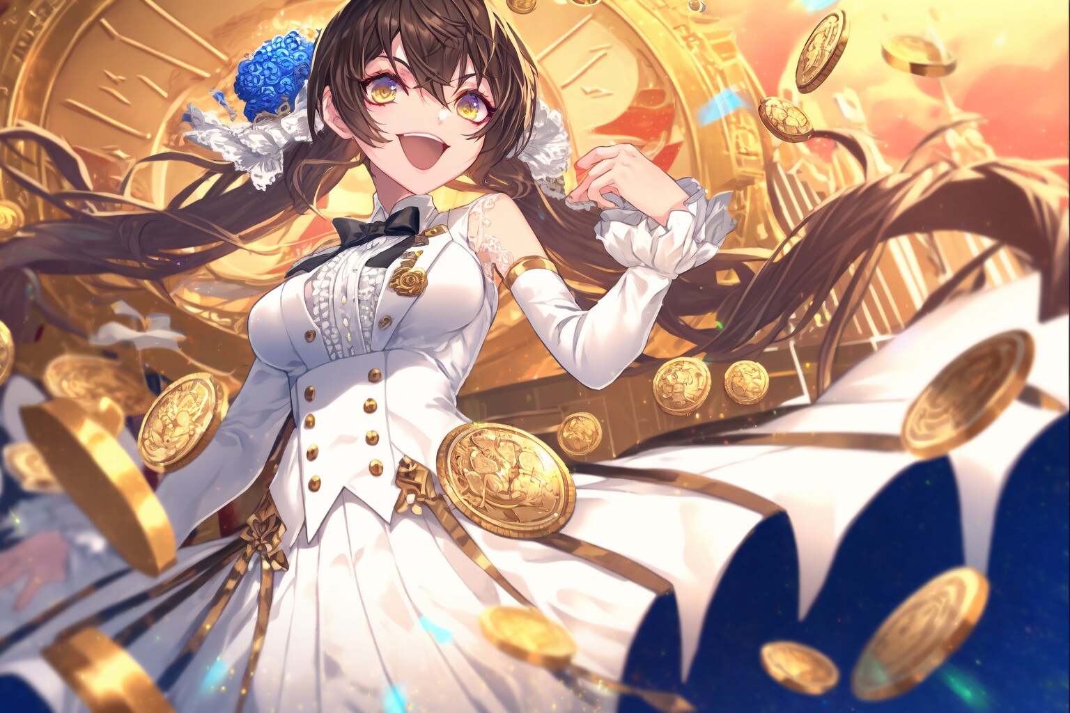 コインが止まりませんわ～！