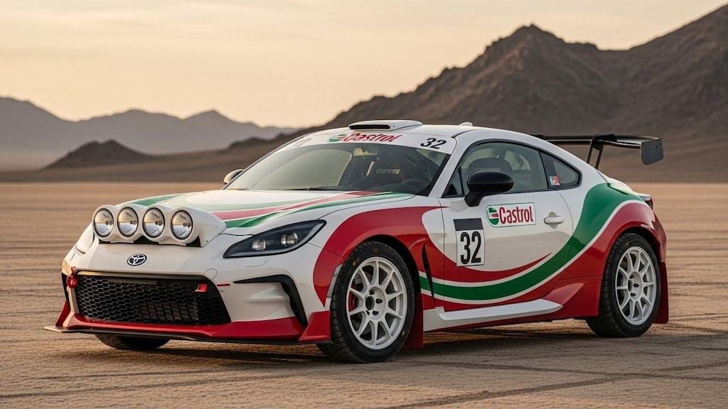 カストロールGR86ラリーカー