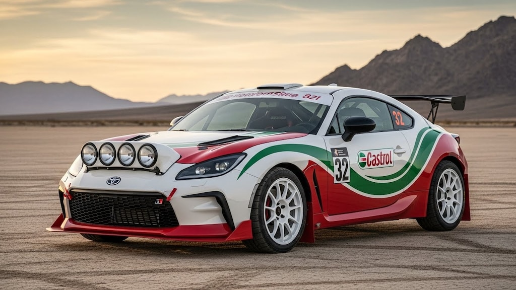 カストロールGR86ラリーカー