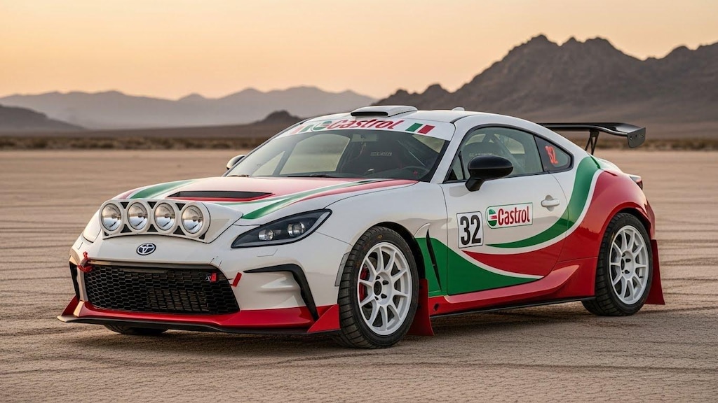 カストロールGR86ラリーカー