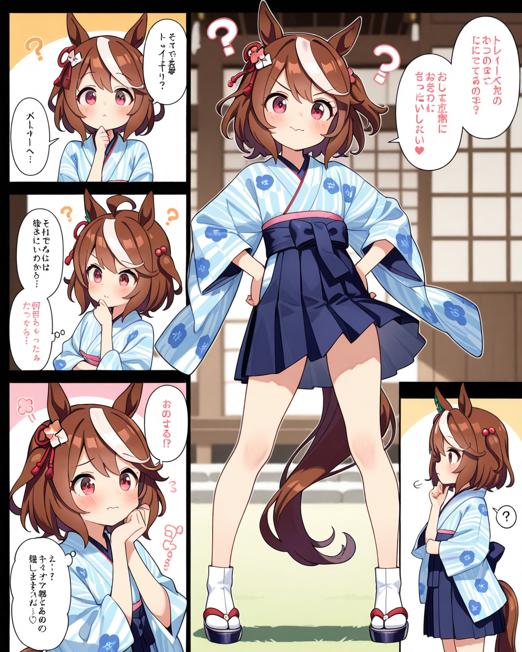 え～っと、ウマだよね？