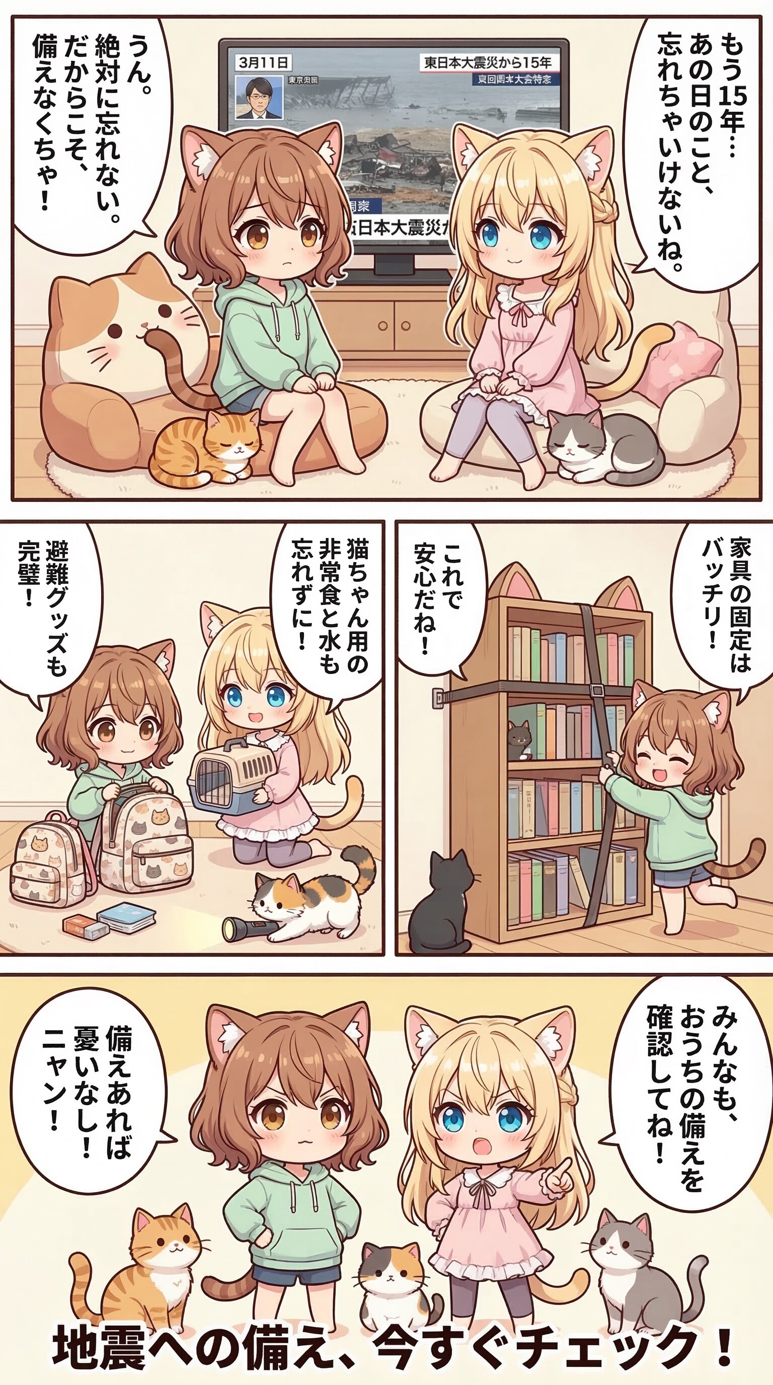 忘れない。そして、備える。