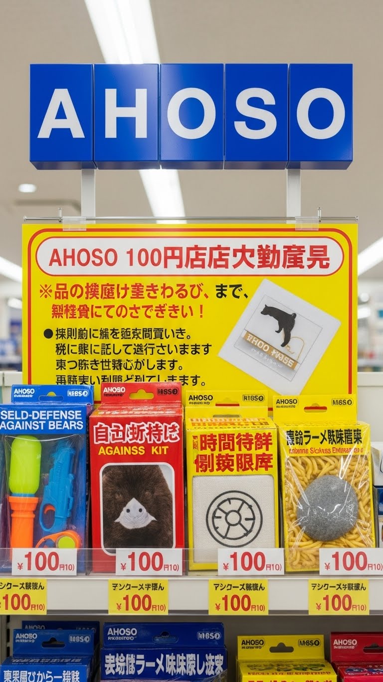 いろんなAHOSOグッズ