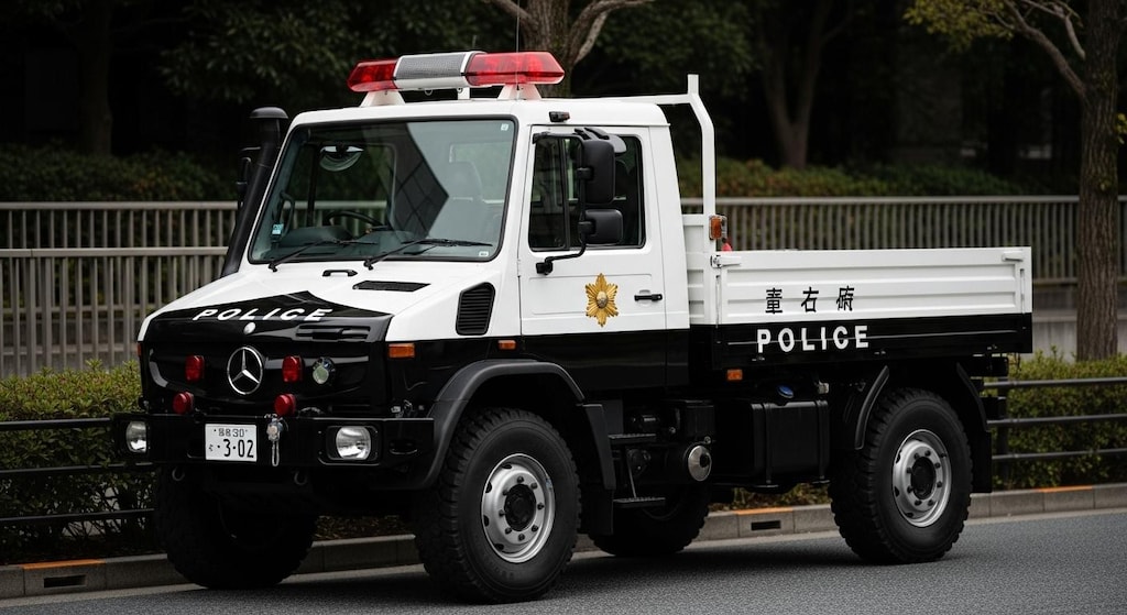 ウニモグパトロールカー