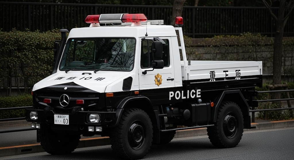 ウニモグパトロールカー