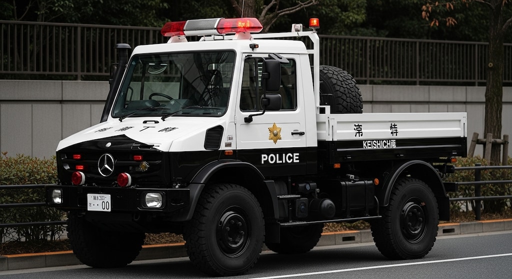 ウニモグパトロールカー