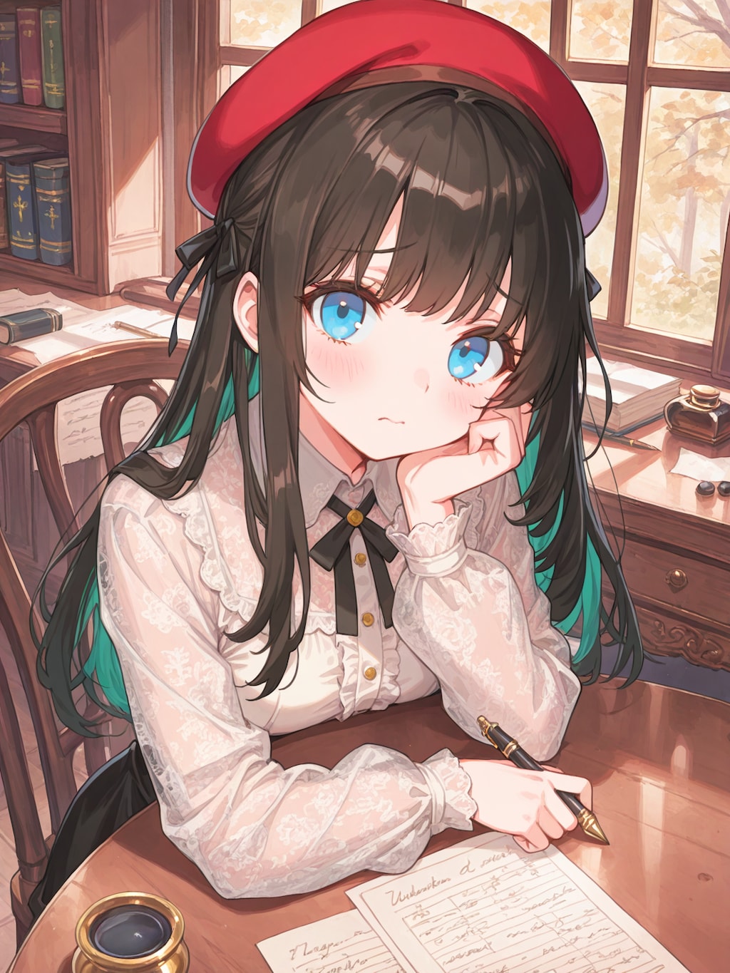 新人作家スランプ中