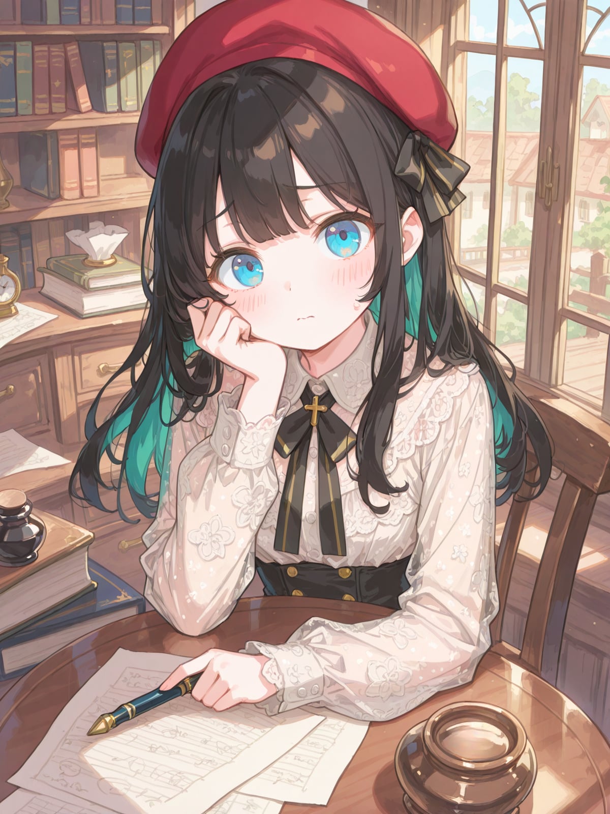 新人作家スランプ中 | の人気AIイラスト・グラビア