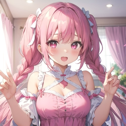 みんな　ありがとー♡ | の人気AIイラスト・グラビア