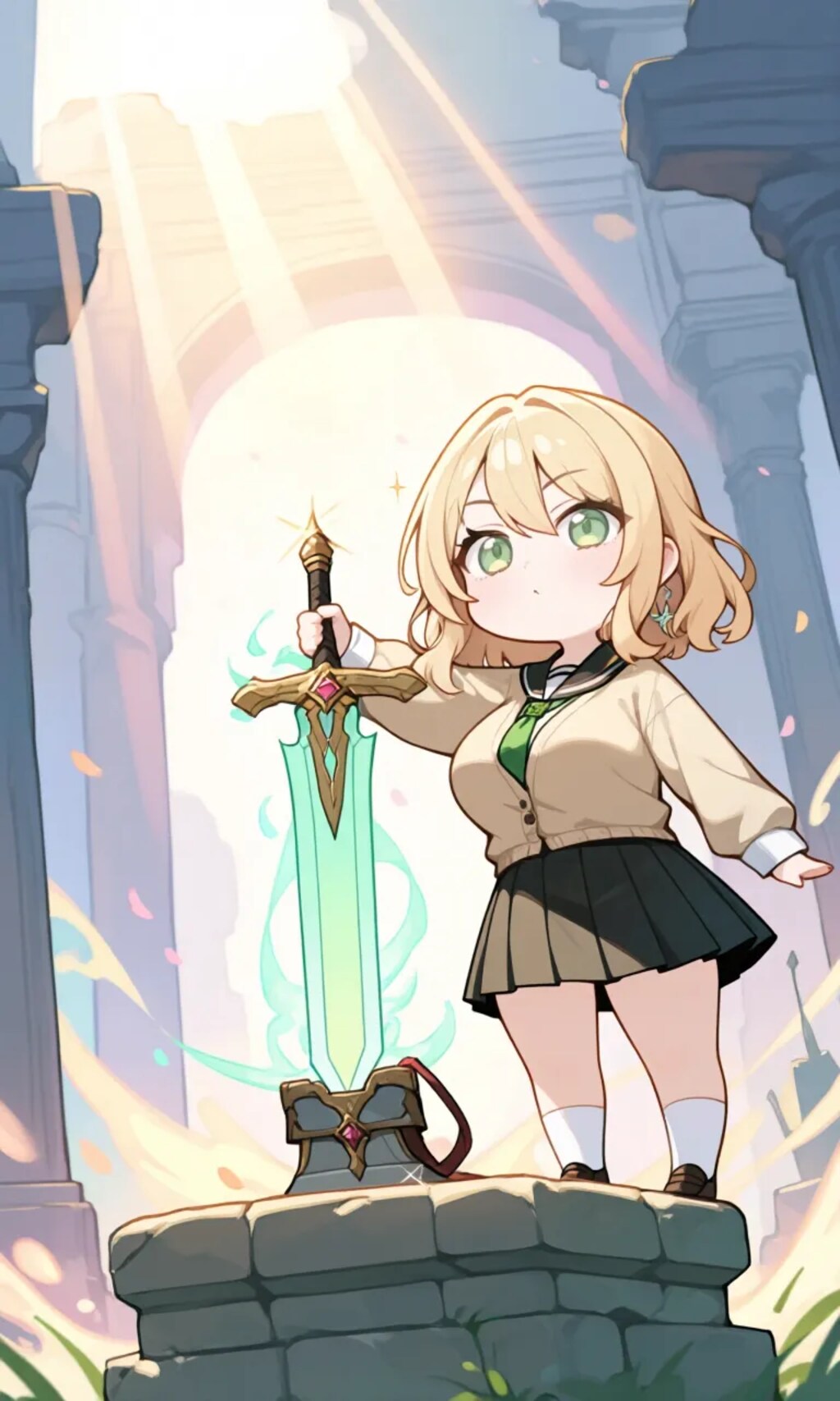 これが勇者の剣…返そ