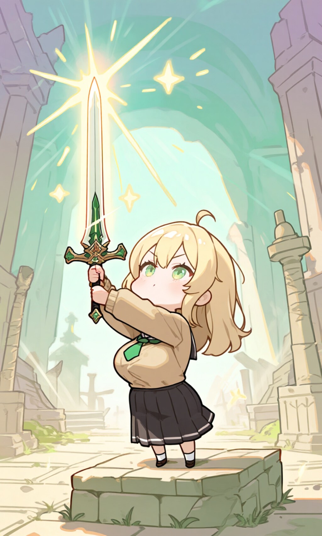 これが勇者の剣…返そ