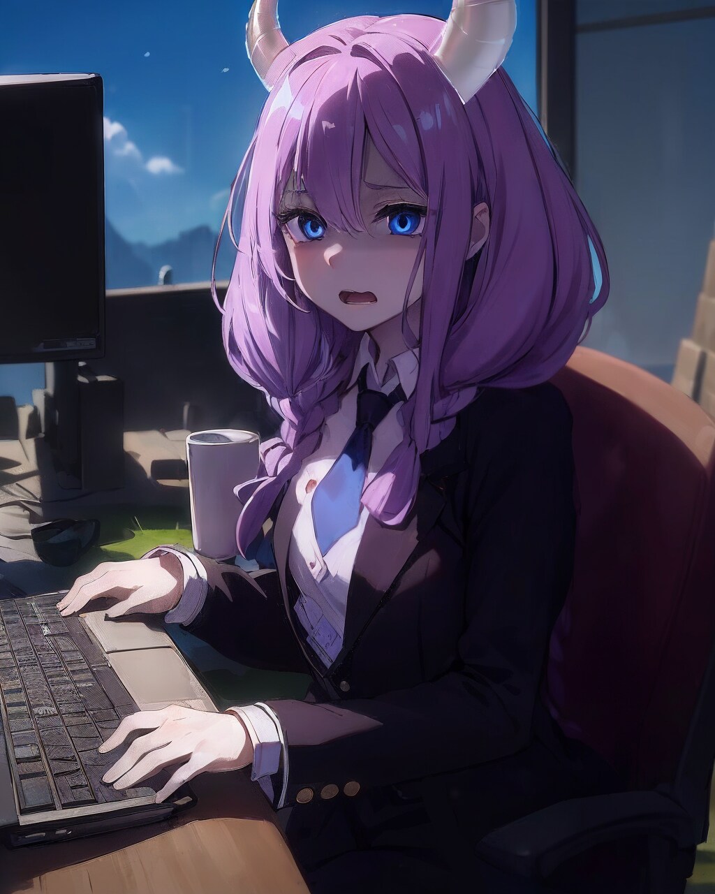 「アウラ、残業しろ」