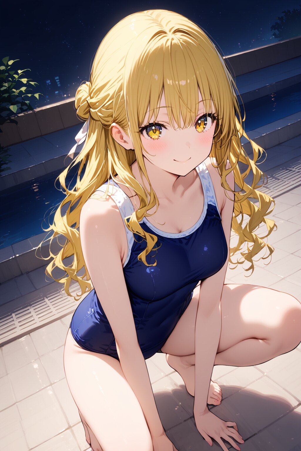 ちちぷいちゃんスクール水着#HALO