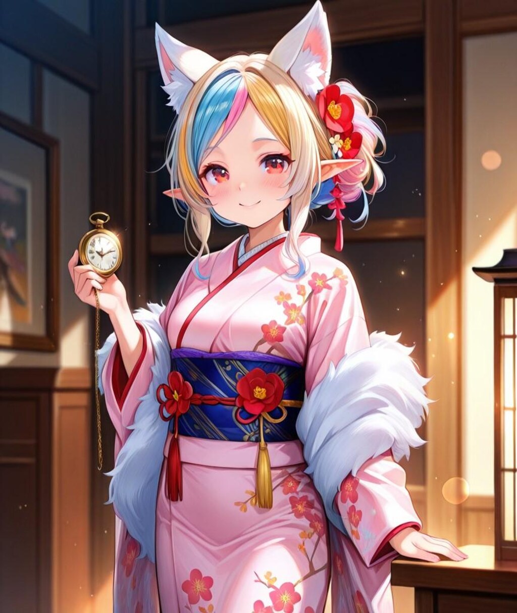 12枚）着物と時計