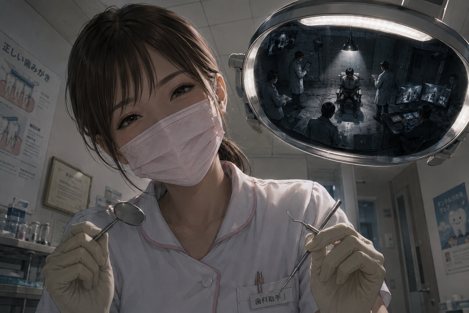 鏡が怖い | の人気AIイラスト・グラビア