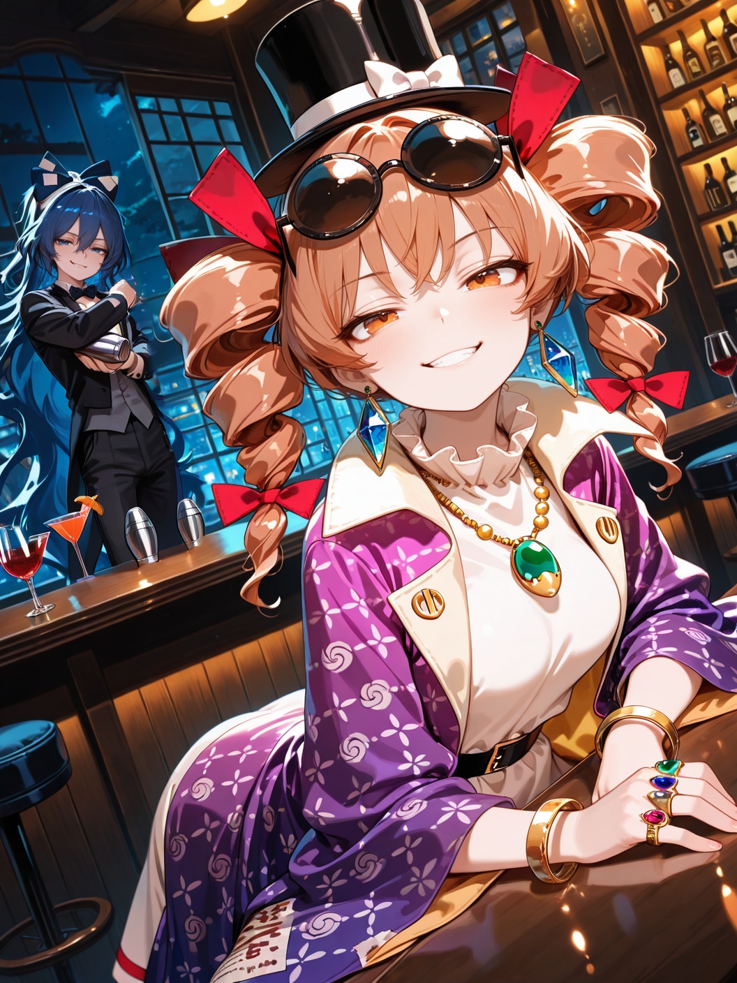 ショットバー・よりがみ | の人気AIイラスト・グラビア