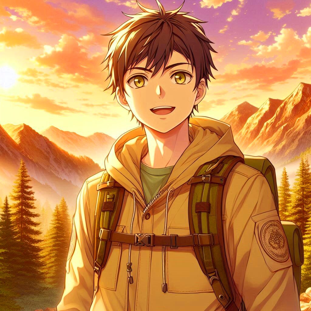 山と、ブラウン短髪少年⛰️その2-2(9枚)