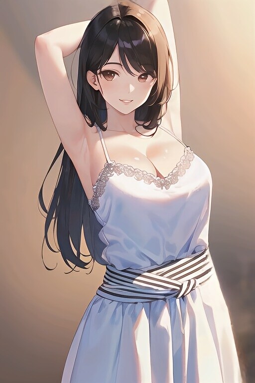 薄着のお姉さん