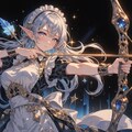 弓使いのエルフのメイド 2 7枚目