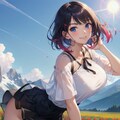 避暑地のお姉さん2-2（イラスト編） 4枚目